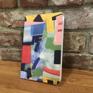 painting on a notebook